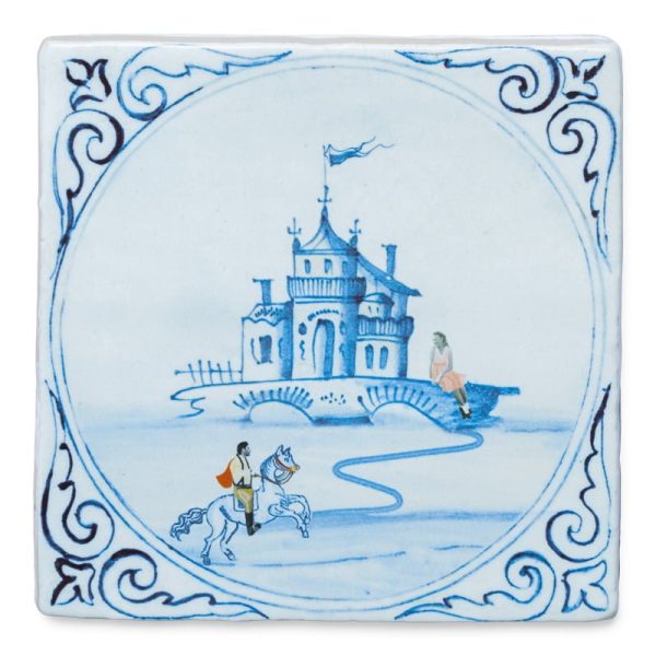 Prince charming 10x10cm - tegel