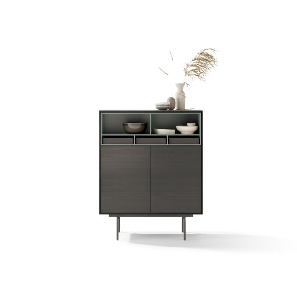 Aura – dressoir – kai black/moss green - Afbeelding 2