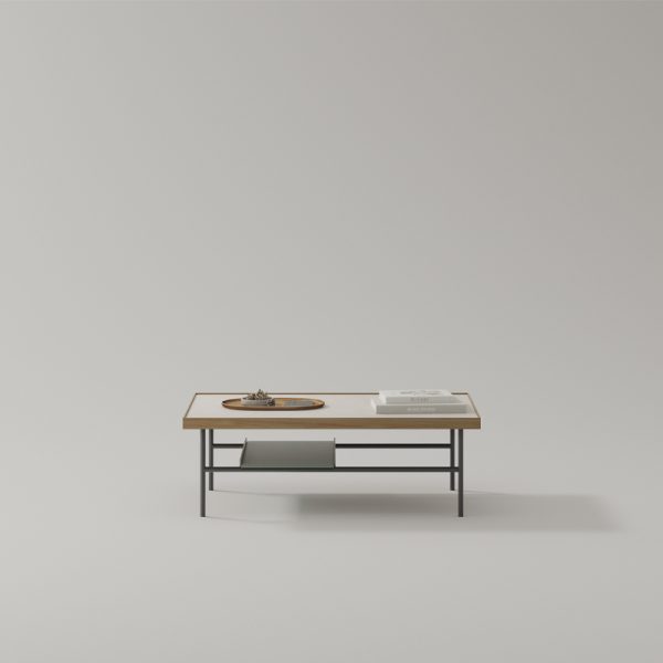 Kutxa - salontafel - walnut/porcelain - Afbeelding 2