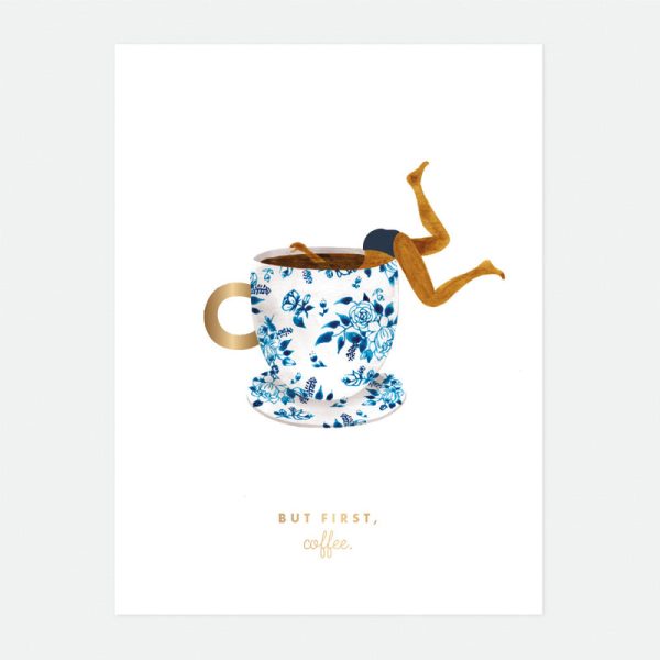 But first coffee small - poster
