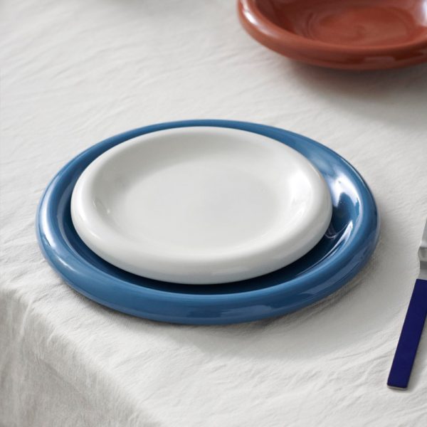 Barro plate Ø24 – bord – dark bleu - Afbeelding 3