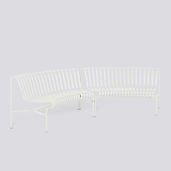 Palissade park dining bench in/in starter set of 2 – tuinbank - Afbeelding 3