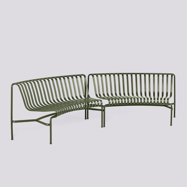 Palissade park dining bench in/in starter set of 2 – tuinbank - Afbeelding 7