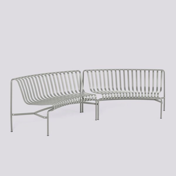 Palissade park dining bench in/in starter set of 2 – tuinbank - Afbeelding 5