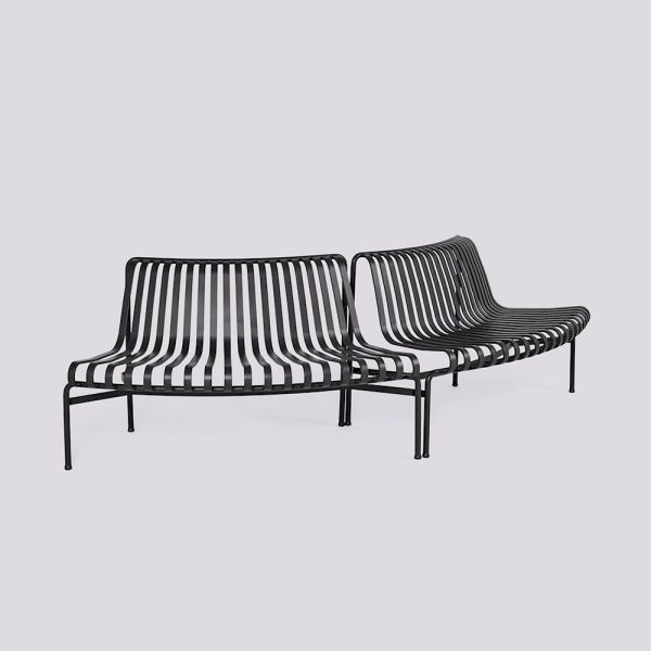 Palissade park dining bench out/out starter set of 2 – tuinbank - Afbeelding 5