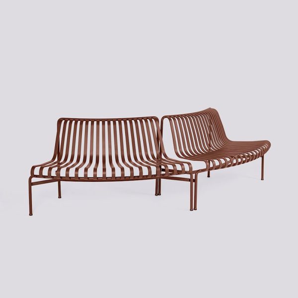 Palissade park dining bench out/out starter set of 2 – tuinbank - Afbeelding 3