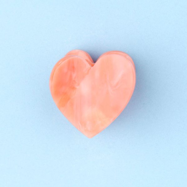 Heart rose - mini haarspeld - Afbeelding 2