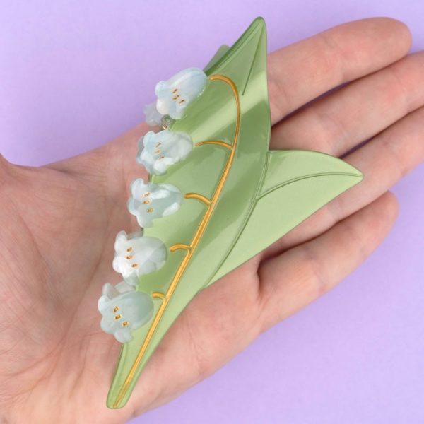 Lily of the valley - haarspeld - Afbeelding 3