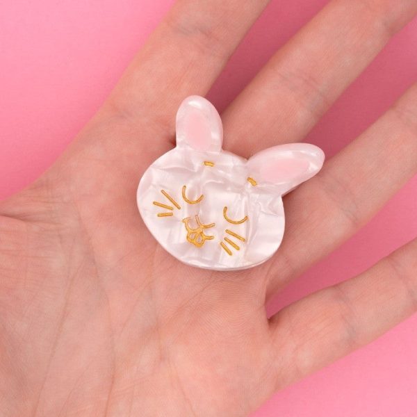 Rabbit - mini haarspeld