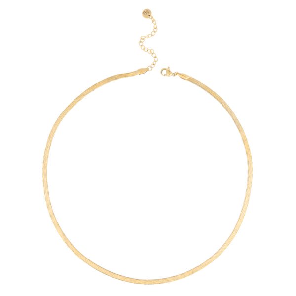 Snake ketting verguld - ketting - Afbeelding 2