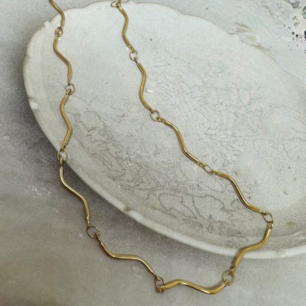 Wave kettinkje - ketting