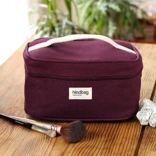 gaspard - toilettas - plum