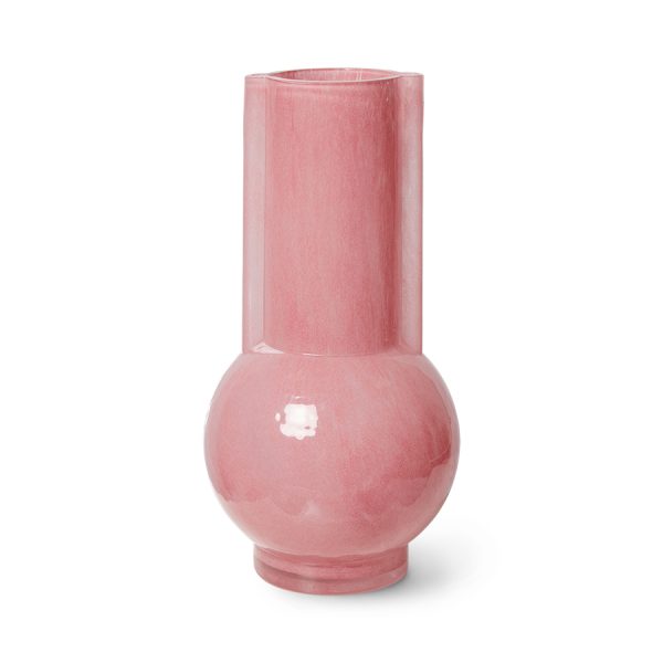 Glass vase flamingo - vaas - pink - Afbeelding 3