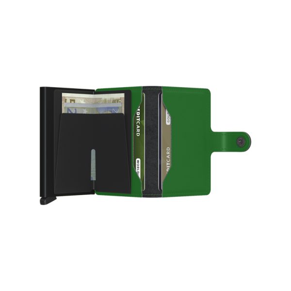 Miniwallet – portefeuille – matte bright green - Afbeelding 4