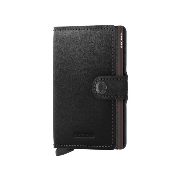 Miniwallet – portefeuille – original black/brown