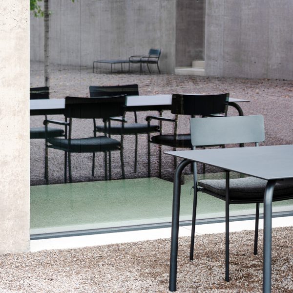 August dining table XL aluminium – tuintafel - Afbeelding 2