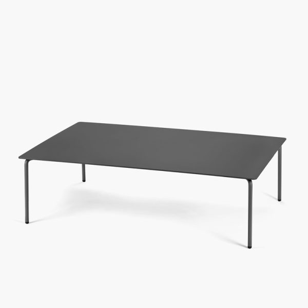 August table low aluminium – bijzettafel - Afbeelding 5
