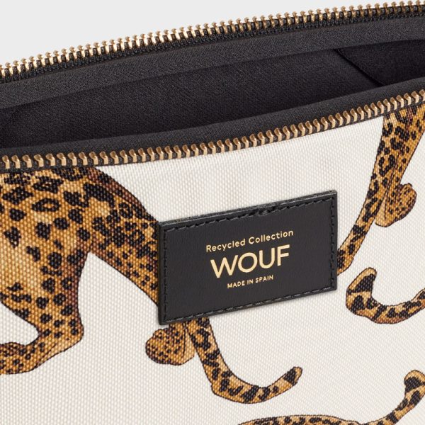 Leopard laptop sleeve 13″ & 14″ – laptophoes - Afbeelding 3