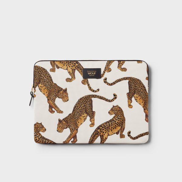 Leopard laptop sleeve 13″ & 14″ – laptophoes
