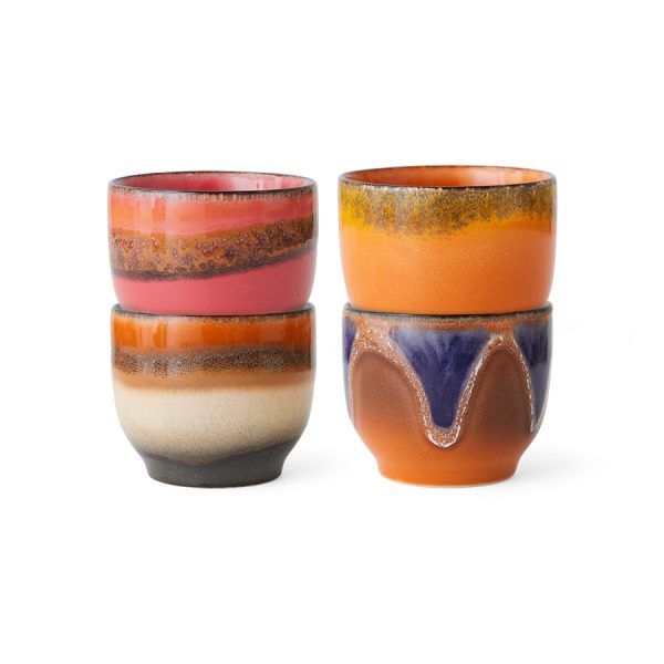 70s Ceramics coffee cups - beker - java - Afbeelding 2
