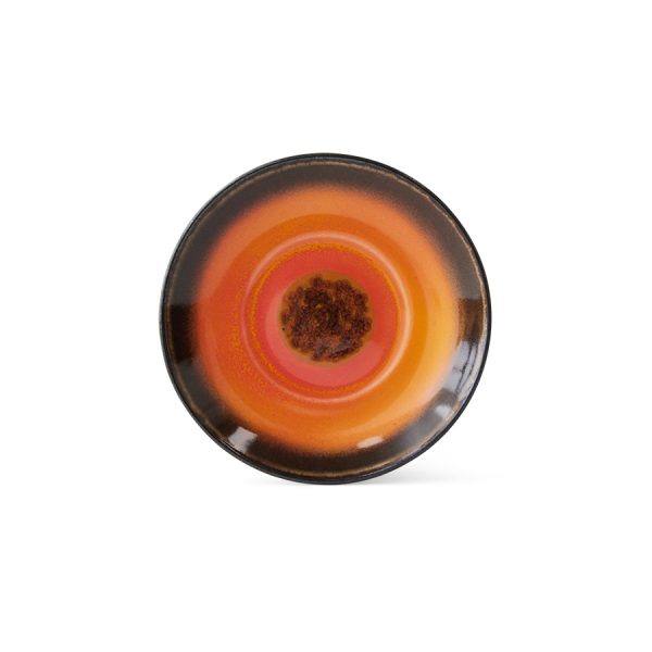 70s Ceramics saucer – onderbord – slow roast - Afbeelding 2