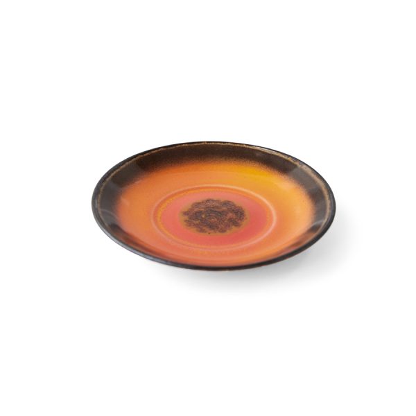 70s Ceramics saucer – onderbord – slow roast - Afbeelding 3