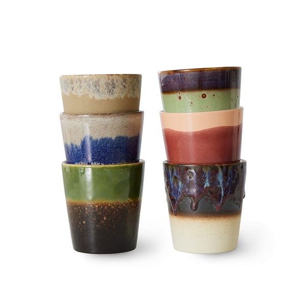 70s Ceramics coffee mugs - beker - grounding - Afbeelding 2