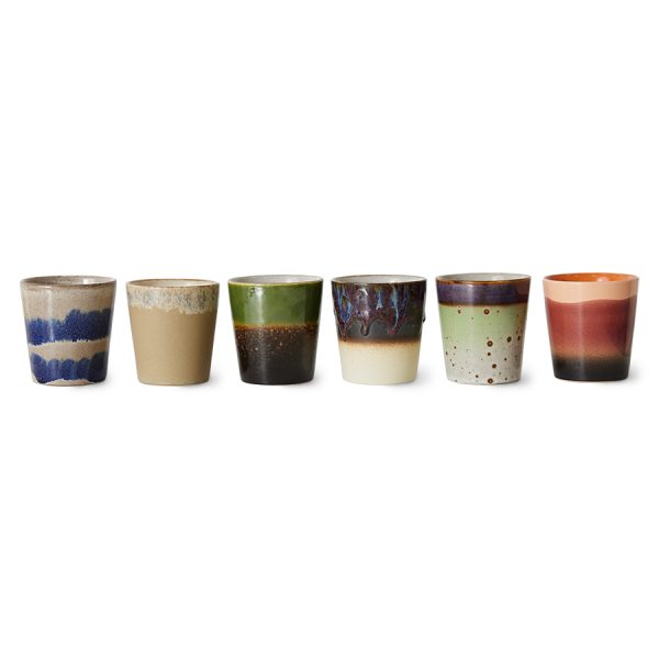 70s Ceramics coffee mugs - beker - grounding - Afbeelding 3