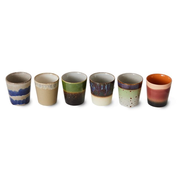 70s Ceramics coffee mugs - beker - grounding - Afbeelding 4