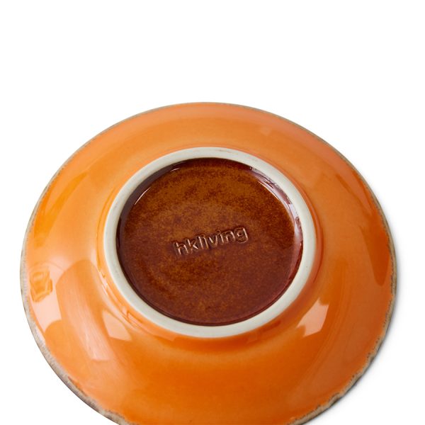 70s Ceramics saucer - onderbord - dark roast - Afbeelding 4