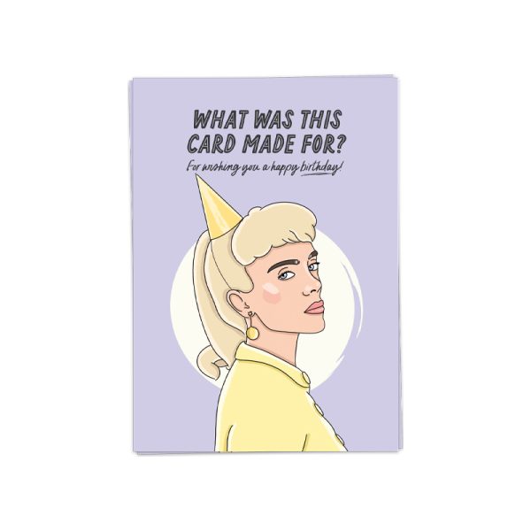 Card made for - wenskaart