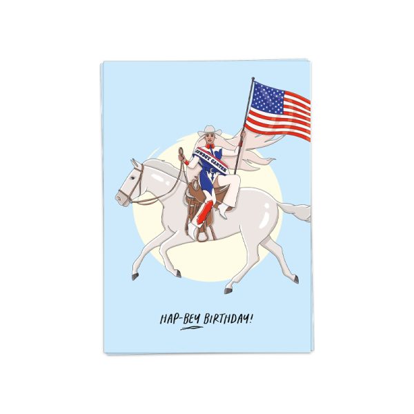 Cowboy birthday - wenskaart