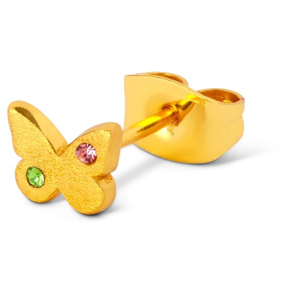 Butterfly - oorbel - gold - Afbeelding 3