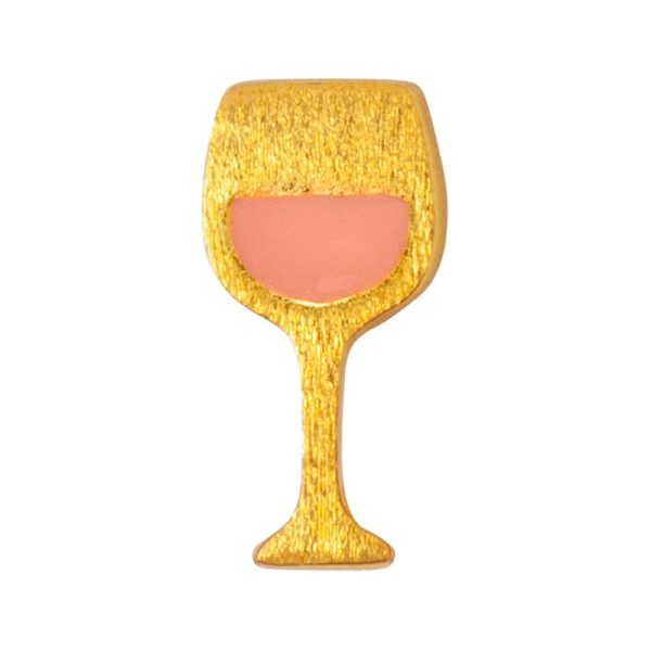 Friday rosé - oorbel - gold - Afbeelding 3