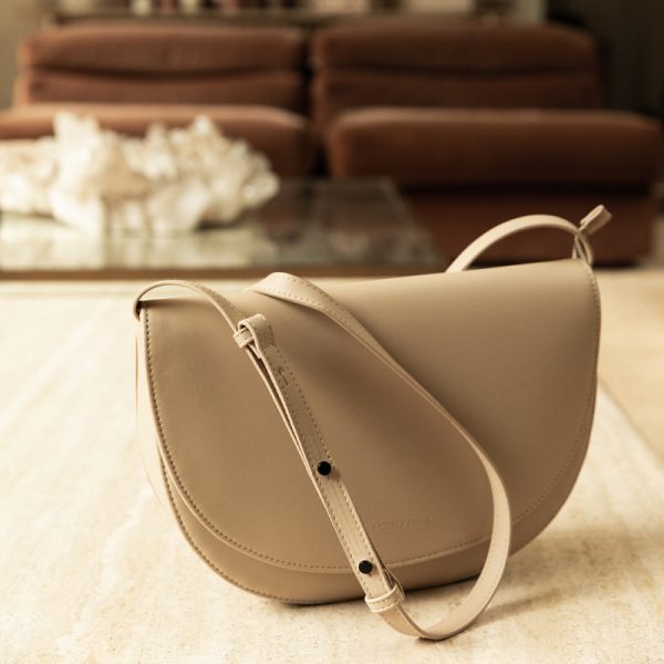 Soma half moon bag - handtas - sand