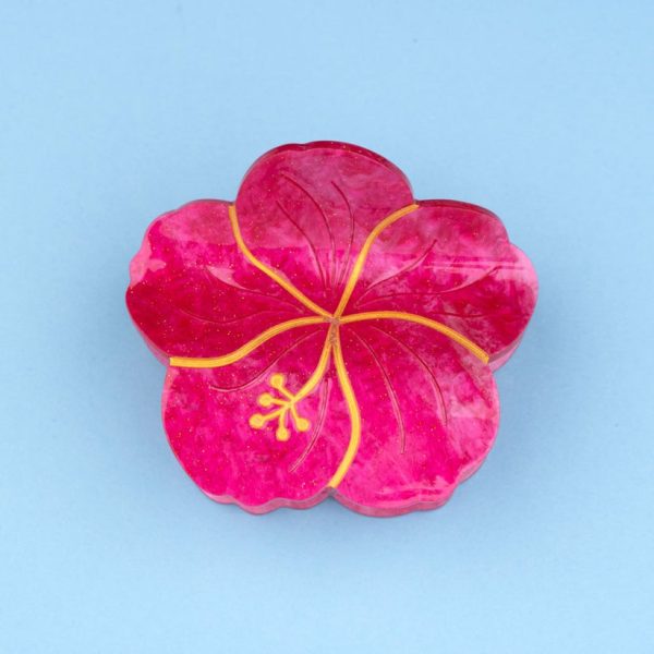 Hibiscus - haarspeld - Afbeelding 2