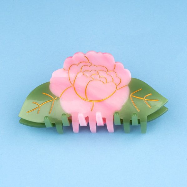 Peony - haarspeld - Afbeelding 2