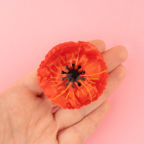 Poppy - haarspeld - Afbeelding 2