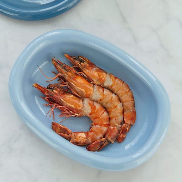 Barro oval dish small - schaal - light blue