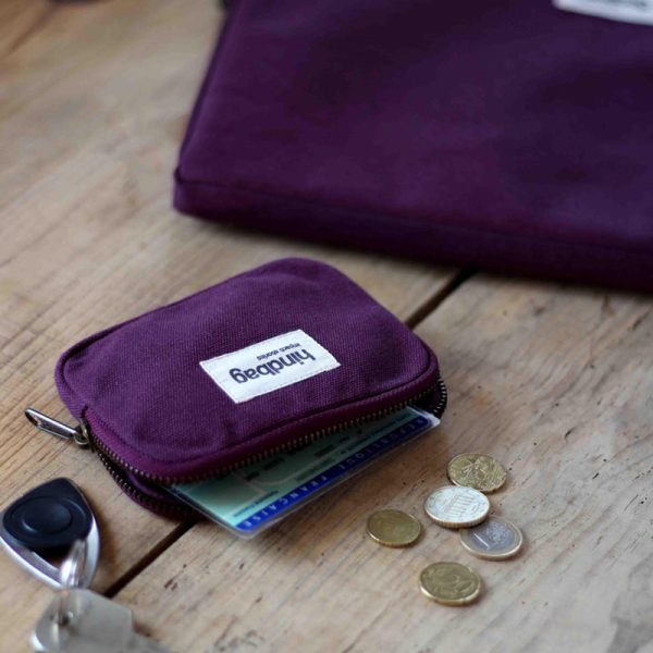 Lili – portefeuille – plum