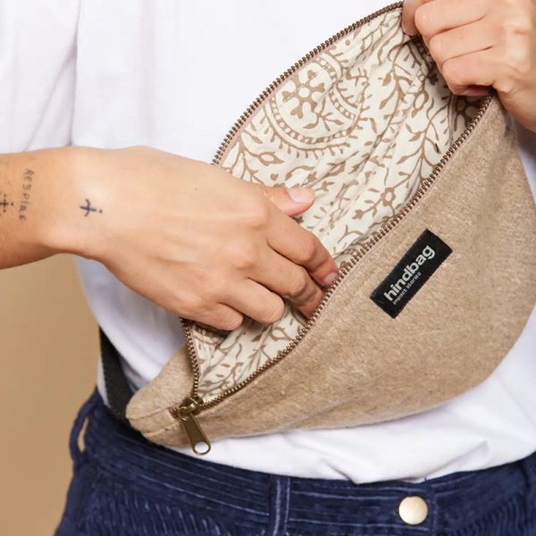 Olivia – heuptas – wool beige - Afbeelding 2