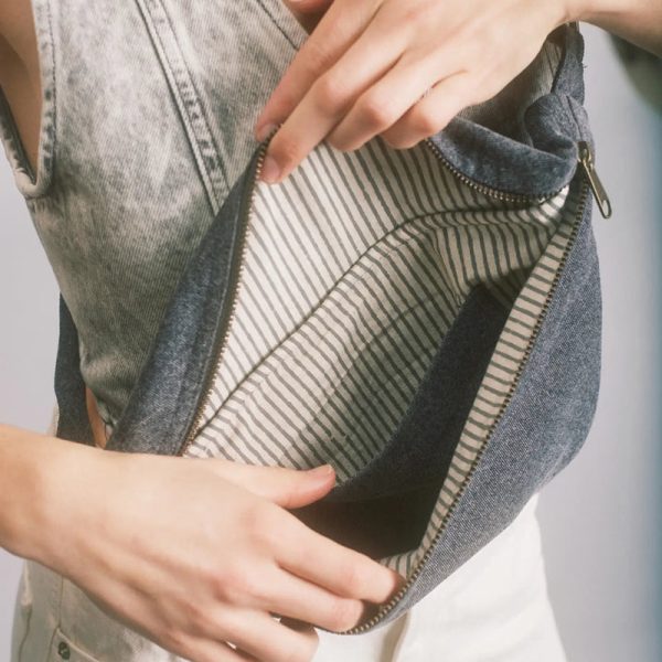 Sasha - heuptas - denim gray - Afbeelding 2