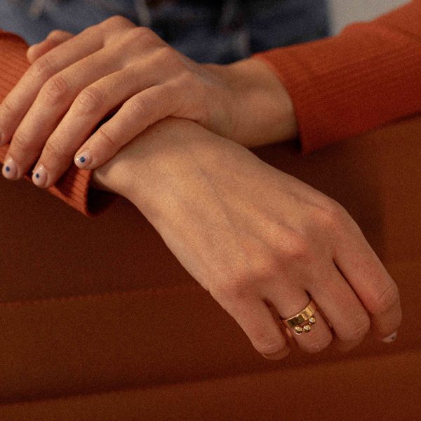 Bague antoinette - ring - doré