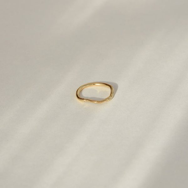 Bague nazaré T54 - ring - doré - Afbeelding 2