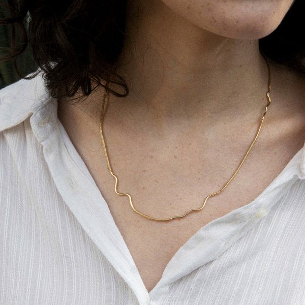 Collier nazaré - ketting - doré