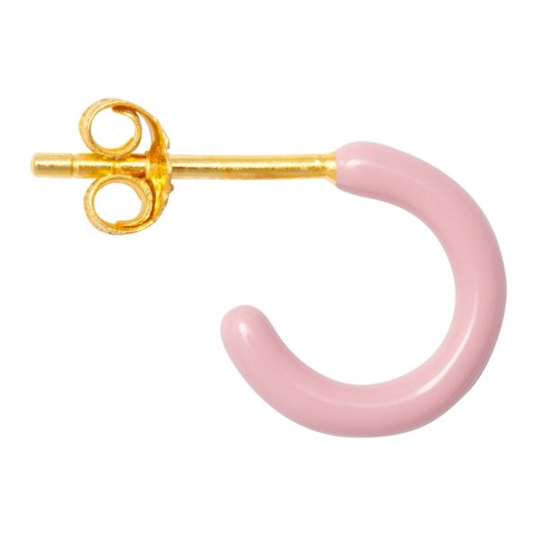Color hoop – oorbel – light pink - Afbeelding 3