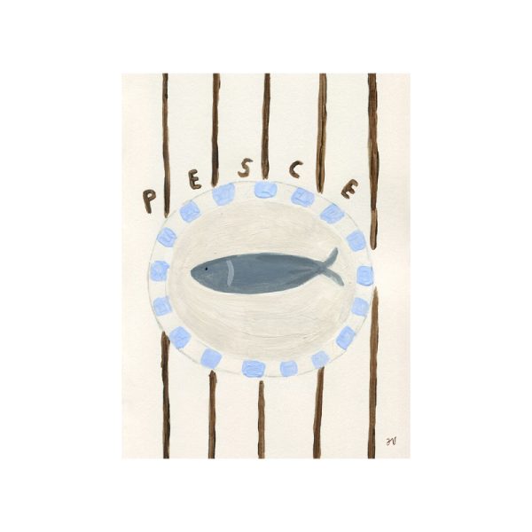 Pesce 30x40cm - poster - Afbeelding 2