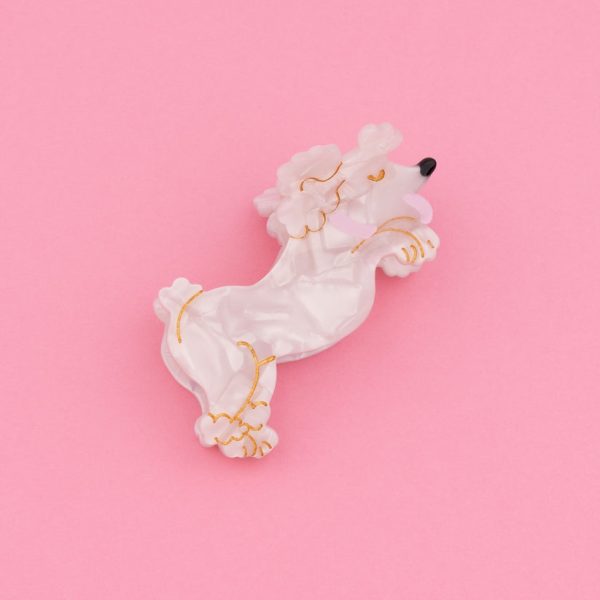 Poodle - hair claw