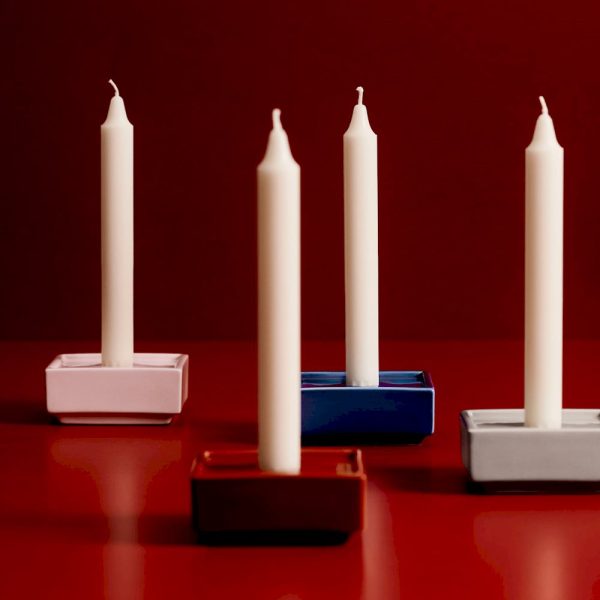 Mattone candlholder small – kandelaar – blue - Afbeelding 2