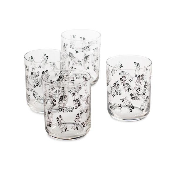 Naked couple – drinkglas - Afbeelding 2